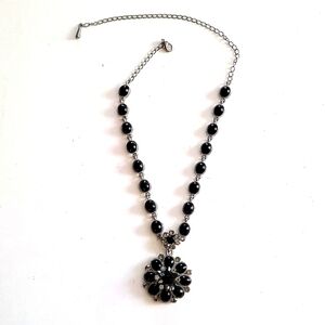 Black Onyx Pendant Necklace
